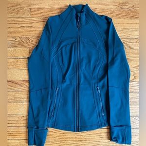 Lululemon - storm teal define jacket - lightly worn - size 6